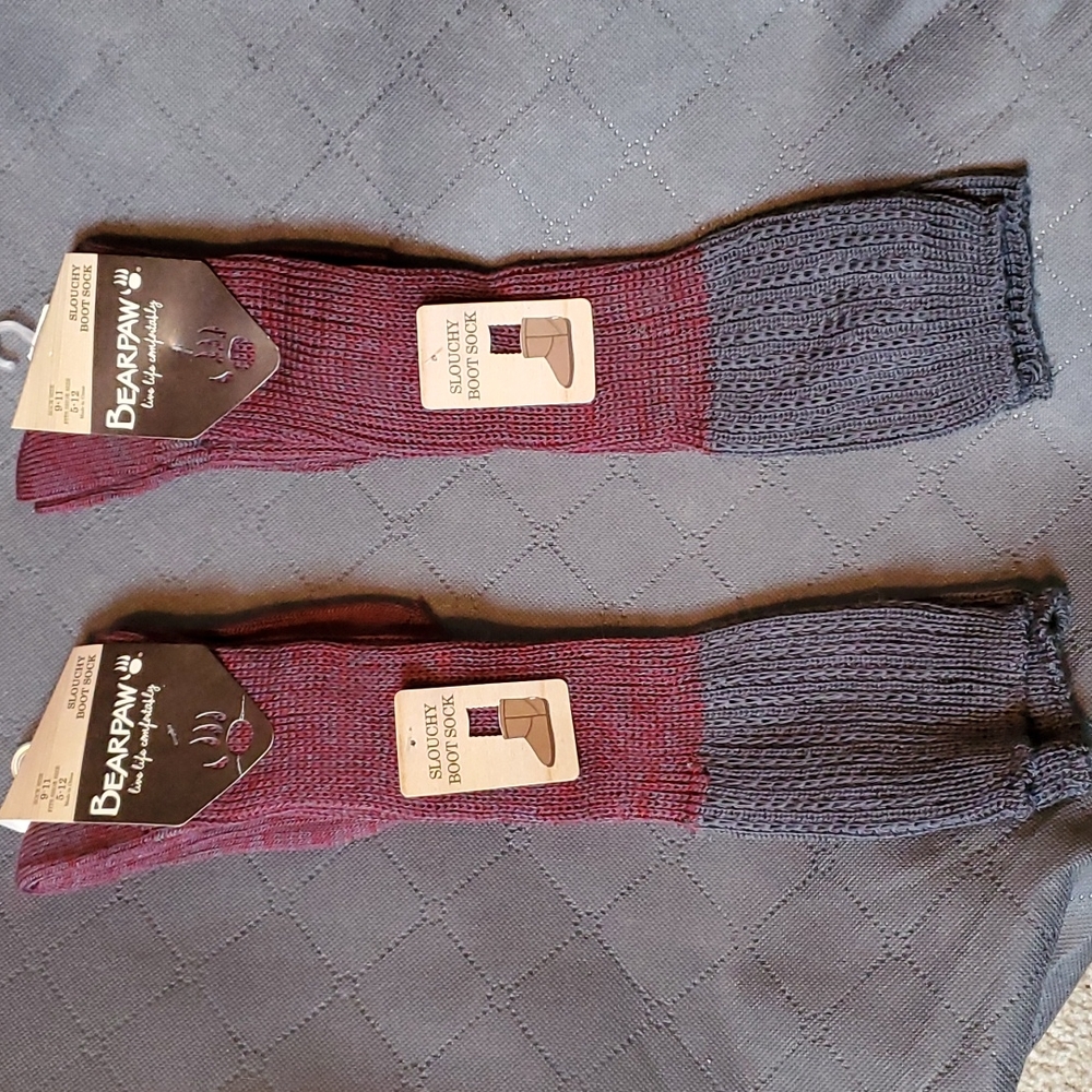 Bearpaw boot socks  new